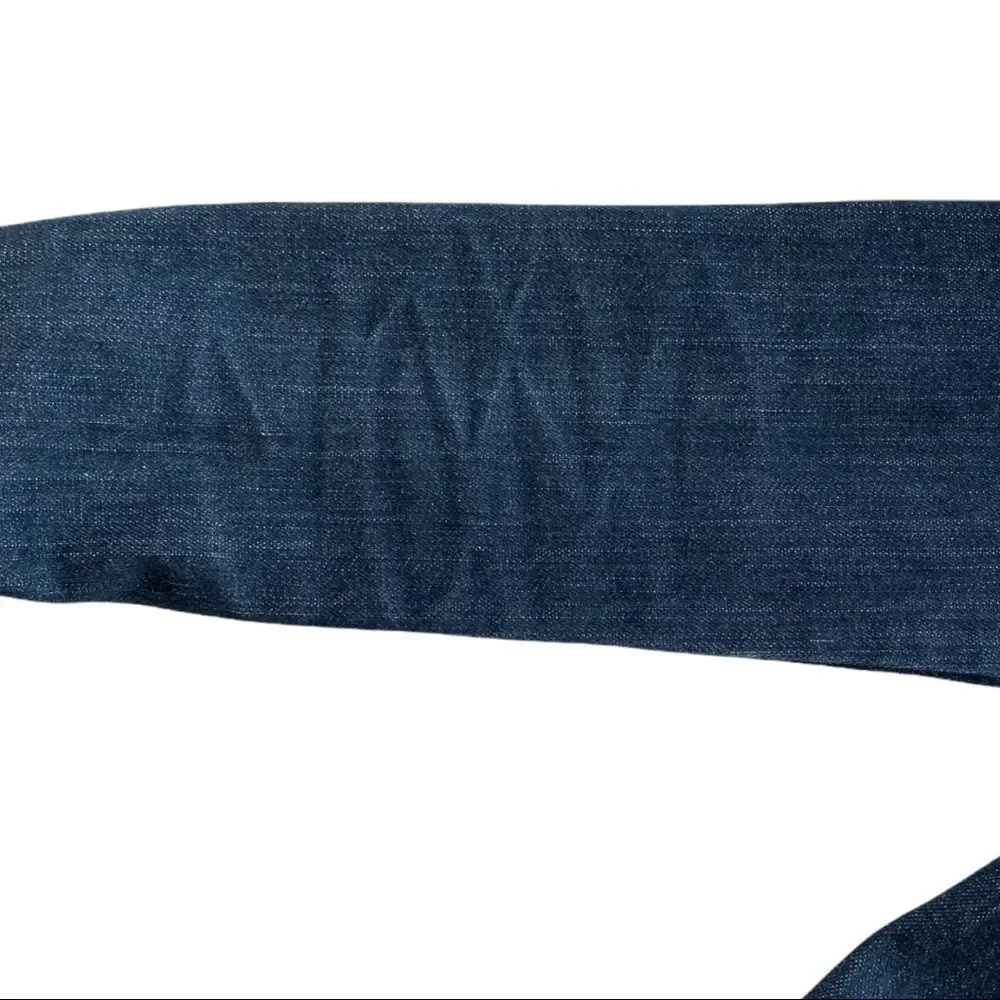 Theory Women's Dark Denim Jean Jacket size M - Picture 10 of 11